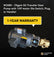 Monster 25 GPM Bare Pump - 1hp, 120/230V 60HZ