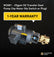 Monster 25 GPM Bare Pump - 2hp, 120/230V 60HZ